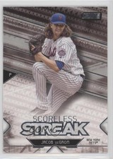 2017 Topps Stadium Club Scoreless Streak Jacob deGrom #SS-JD 4mc