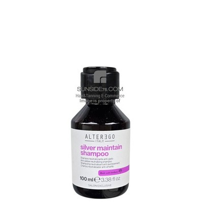 AlterEgo/Silver Maintain Shampoo 100ml/Anti-Gelbstich/Haarpflege 