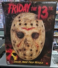 NECA FRIDAY THE 13TH JASON VORHEES MASK PROP MOVIE REPLICA 2009 RARE Open Box