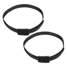 2 Pcs Golf Silicone Belt Accessories for Men with Buckle Buckles