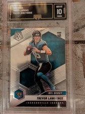 trevor lawrence Mosaic NFL Debut rookie card. rookie card picture