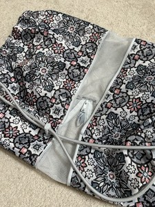 Vera Bradley Laundry Bag Ripstop Nylon Travel Beach Drawstring Shoulder Expand