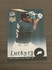 2007 Fleer Ultra Lucky 13 Delmon Young SP #150 Rays