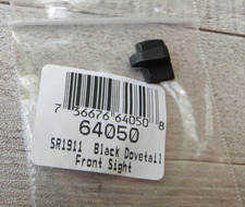 Ruger Accessory Ruger Sr1911 Pistol Black Dovetail Front Sight 64050