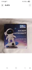 Rocket Astronaut Galaxy Projector 4-in-1 Night Light, Bluetooth, 28 Colors