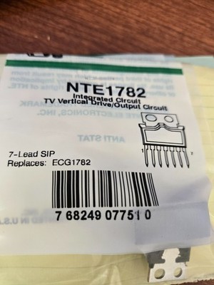 NTE1782 - Integrated Circuit TV Vertical Drive Output Circuit