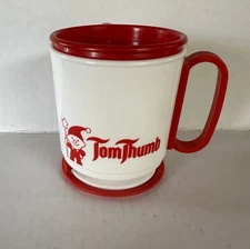 Tom Thumb Travel Mug With Sipping Lid Whirley Industries Warren PA. USA
