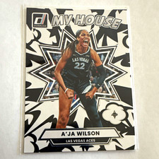 Panini 2025 Donruss WNBA My House Insert #5 A'ja Wilson Las Vegas Aces
