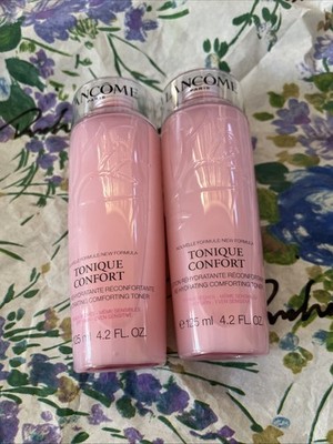 2X Lancome Tonique Confort Re-hydrating Comforting Toner 4.2 oz / 125ml Each New