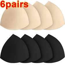 Removable Bra Pads Inserts Push Up Enhancer Cups Sports Bikini Swimsuit Inserts