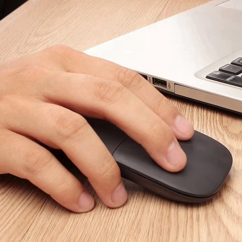 Portable Bluetooth Curved Mouse Foldable Ultra-Thin Silent Ergonomic9436 - Picture 7 of 8