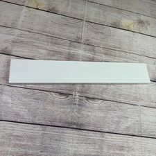 Home Decorators Collection 21 in. W Cultured Marble Vanity Sidesplash in White