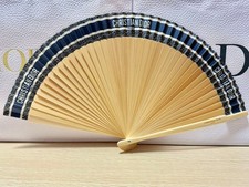 Dior Fan Dioriviera Handheld Folding Fan 23.5cm Christian Dior
