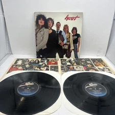 Heart – Greatest Hits/Live 2xLP 1980 Epic KE2 36888 w/ Insert Barracuda