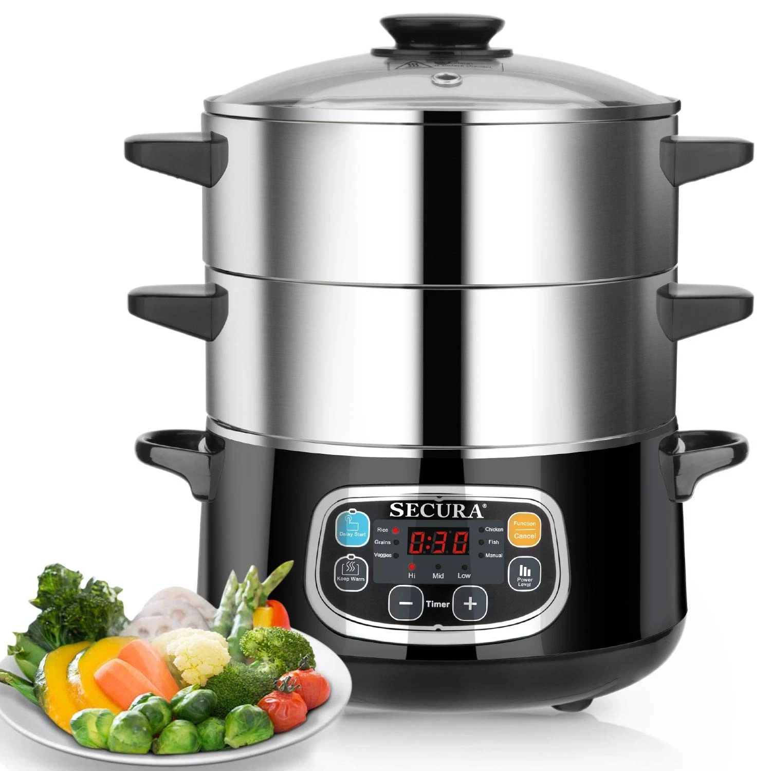 Secura Food Steamer