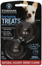 StarMark EVERLASTING DOG TREAT Hard Chew HICKORY SMOKE SMALL