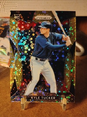 Kyle Tucker 2019 Panini Prizm Neon Orange Donut Circles /150 RC Astros