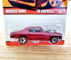 2008 Hot Wheels Since 68 Muscle Cars 1970 CHEVELLE SS 5sp RedLine  Wheels