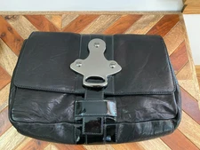 Thomas Wylde Large Black Leather Spider Clutch