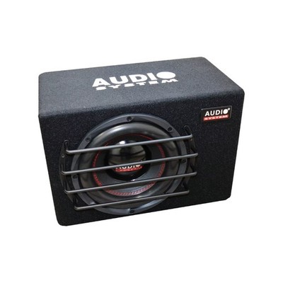 Audiosystem AE-10A Subwoofer 25cm 10'' In Kofferraum Reflexgehäuse 4 Ω