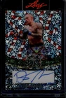 2025 Leaf Metal Happy Holidays Candy Cane Snowflake Dustin Poirier Auto 4/15