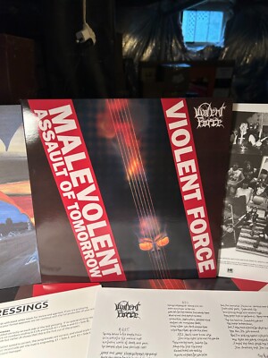 TEST PRESS Pressing Violent Force Malevolent Assault of Tomorrow