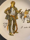 Charlie Russell Plate "I Rode Him" Man with Donkey — photo 2