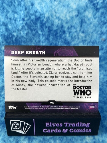 Doctor Who: Timeless SINGLE Non-Sport Trading Card by Topps 2016 - Picture 178 of 190