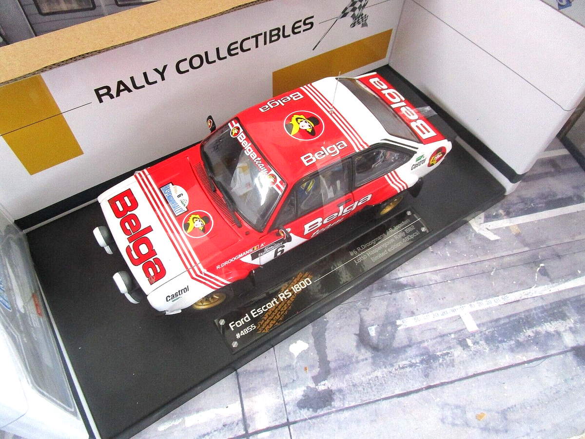 Miniature Sunstar 1:18 - Ford Escort MkII RS1800 #3 - Winner Rally West Wales 2015 (neuve)