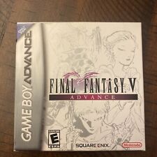Final Fantasy V Advance (Nintendo Game Boy Advance, 2006) CIB