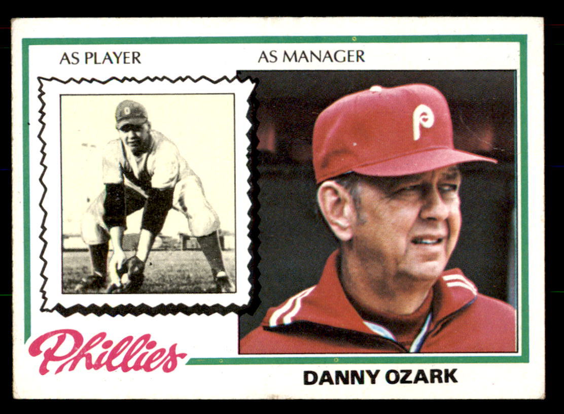 1978 Topps  #631 Danny Ozark Philadelphia Phillies