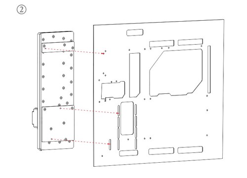 Bykski Płyta dystrybucyjna chłodzenia wodnego do pompy IN WIN 925 Computer Case Combo DDC - Zdjęcie 14 z 22