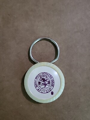 VTG Smith Steel workers Of America Keychain Local Union 19806 AFL - CIO
