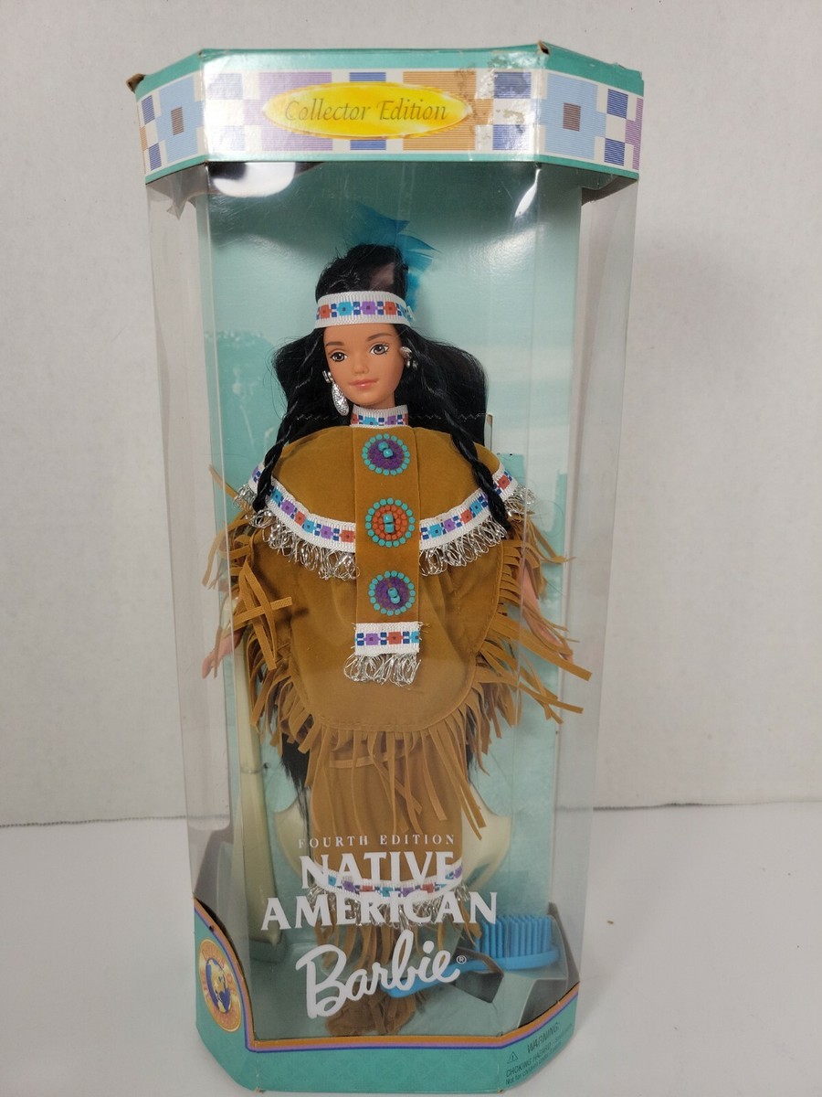 Native American Barbie 4th Edition 1997, 18558 NIB Mattel