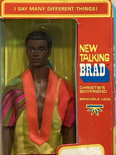 1969 Talking Brad Christie’s boyfriend (mute) Inside Original Box Mattel Vintage