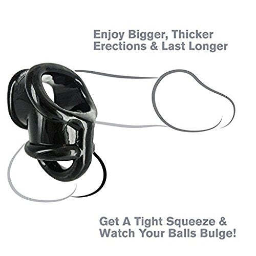 Cock & Ball Sling Cock Ring XEXY ADULT SEX TOY Penis Ring ED - Picture 6 of 9