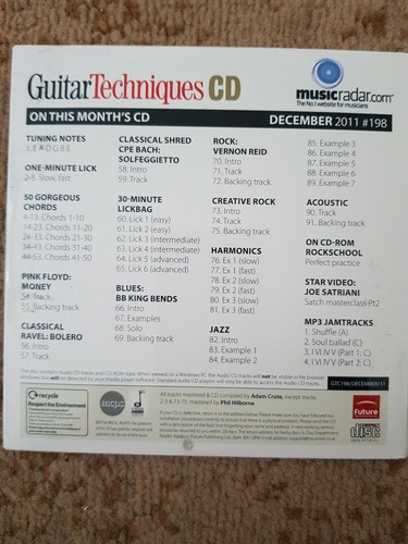 Guitar Techniques / Total tuition CDs x6 - Picture 8 of 12