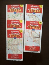 Strade d'Italia La Repubblica - De Agostini - Numeri: 6,7,8,9,10 - Ediz.1999