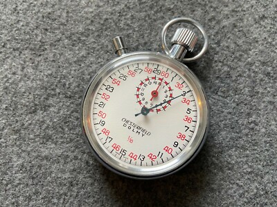 ＤＯＬＭＹストップウォッチ 60's DOLMY(ドルミー)7 JEWELSアナログストップウォッチスイス製