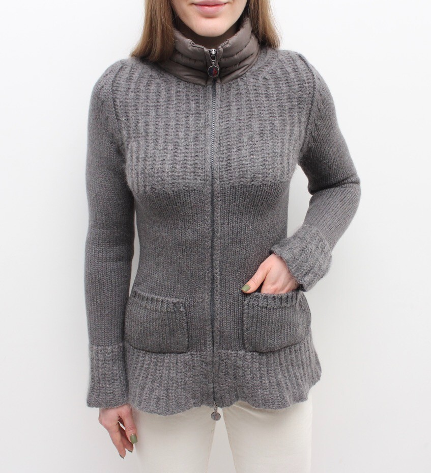 Women's MONCLER Maglione Tricot Cardigan Knit Wool Jacket Women's MONCLER Maglione Tricot Cardigan Knit Wool Jacket