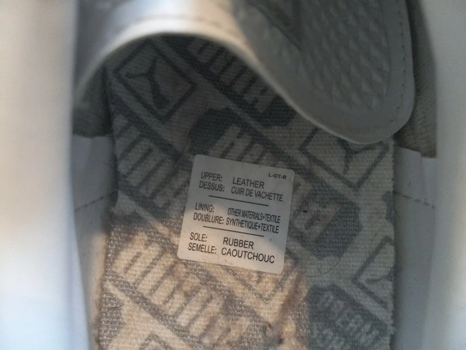 Zapatillas Puma Roma blancas, para mujer 7,5 Foto 3 de 4