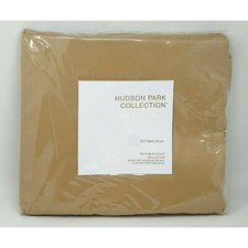 Hudson Park 600TC Bronze 100 Egyptian Cotton Flat Sheet - FULL T9002