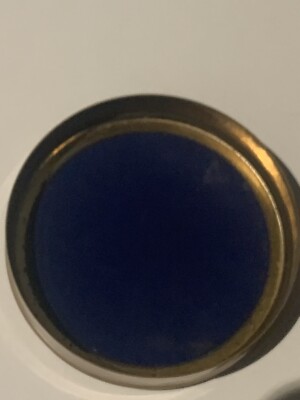 Antique Gentlemans Brass & Faux Tortoiseshell Studs and