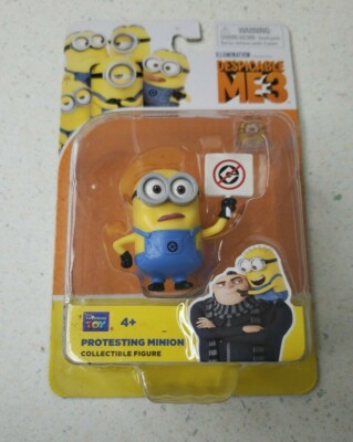 Minions Protesting Despicable Me 3 Minions Protesting Minion from Thinking Toy New Sealed ...