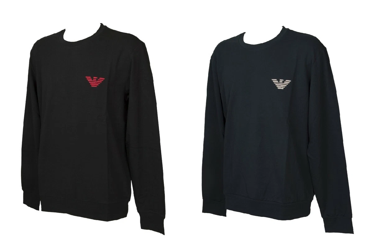 Sweatshirt EMPORIO ARMANI men s light summer crewneck long sleeve