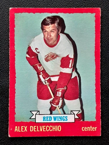 ALEX DELVECCHIO 1973-74 O-PEE-CHEE 73-74 NO 1 EX                  51728