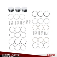 Piston Set with Ring For Jeep Commander & Jeep Grand Cherokee 2006-2010 3.7L