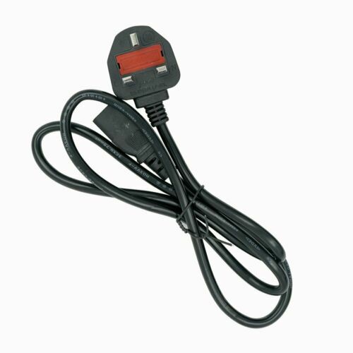 Microsoft Xbox One UK Mains Power Supply Lead Cable Cord Black for sale online eBay