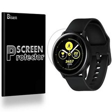 3-PK FULL COVER Clear Screen Protector For Samsung Galaxy Watch Active 2 40 mm 