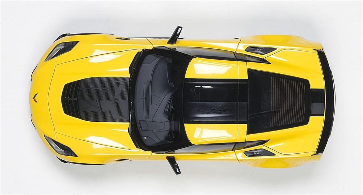 AUTOart 1/18 Chevrolet Corvette C7 Z06 C7.R Edition Yellow